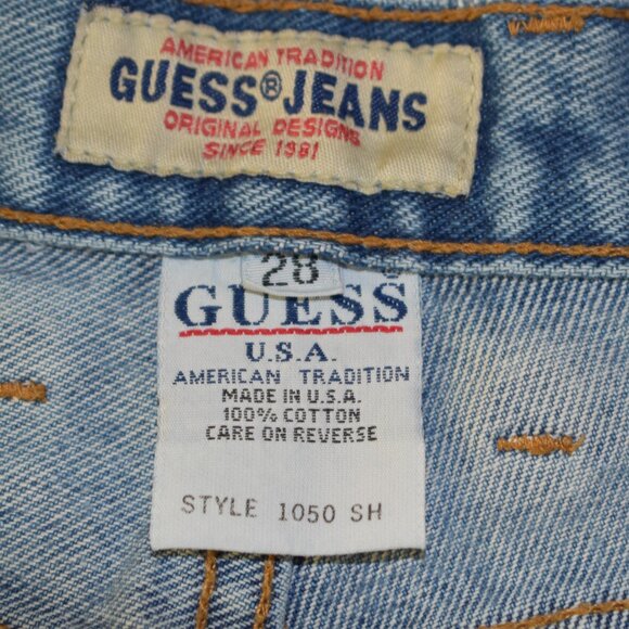 Guess Women's‎ Jeans – Size 28, Style 1050 SH, 100% Cotton, Made in U.S.A. - Picture 9 of 10